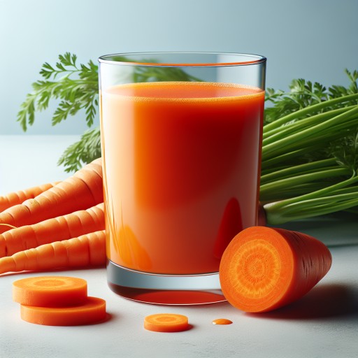 Propiedades del zumo de zanahoria